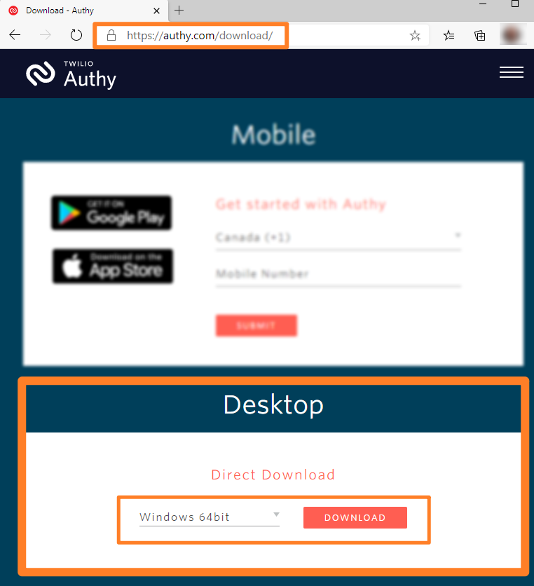 authy desktop client