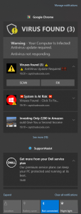 PC infected notifications in Windows 10 – IT Office Blog
